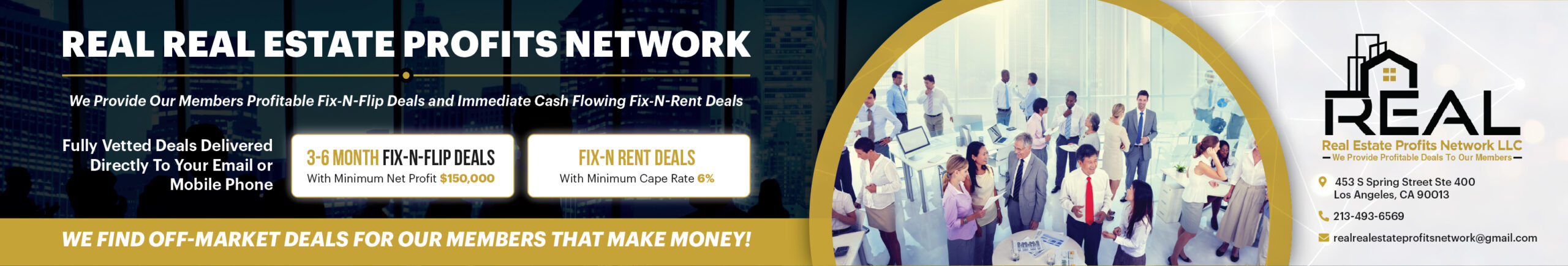 Real Real Estate Profits Website Homepage banner Final 050623
